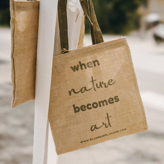 Tote bag "When nature becomes art"